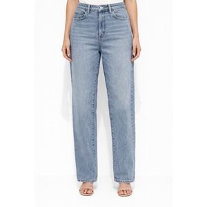 Joe's Jeans The Margot High Rise Straight Leg Faded Wash Blue Denim Size 29